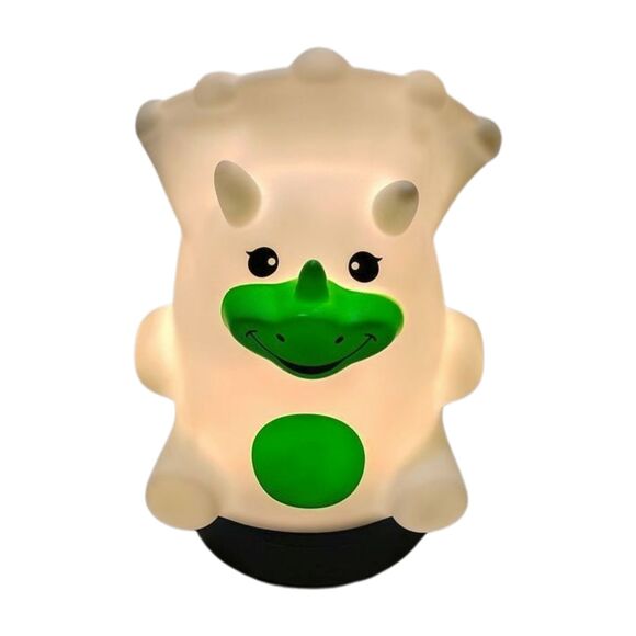 NEW dino green Firefly Sparkle kids Colorful Night Light Camping Lantern - Picture 4 of 5